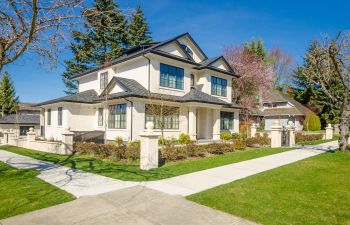 Residential house in suburbs.